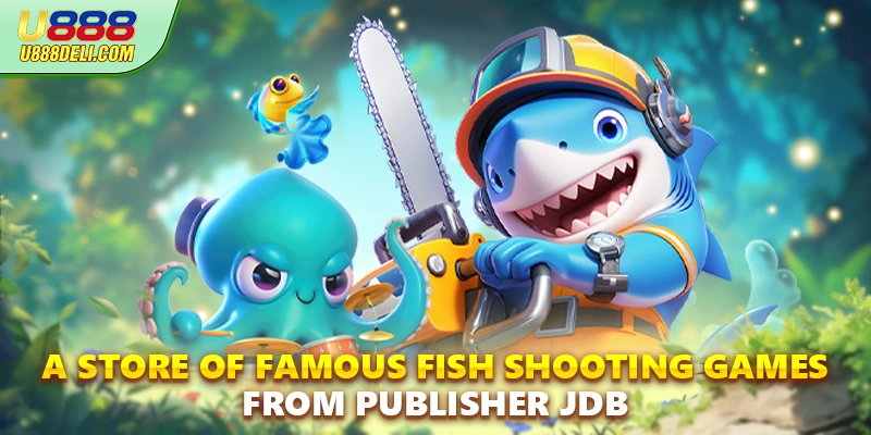 A store of famous fish shooting games from publisher JDB