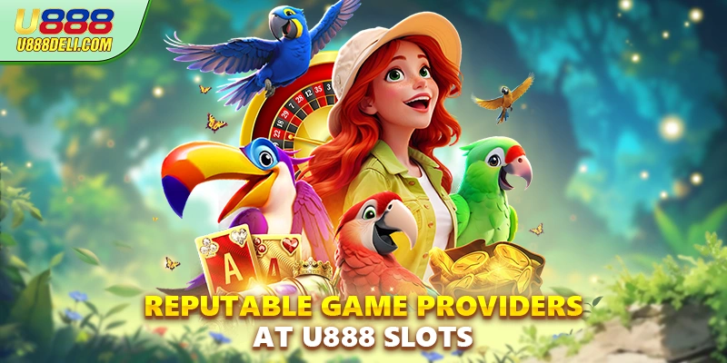 Reputable game providers at U888 slots