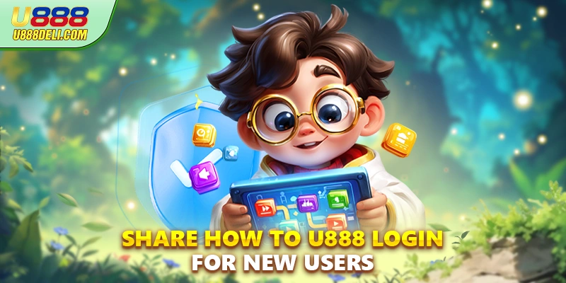 Share how to U888 Login for new users