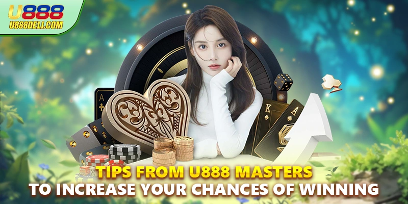 Tips from U888 masters to increase your chances of winning