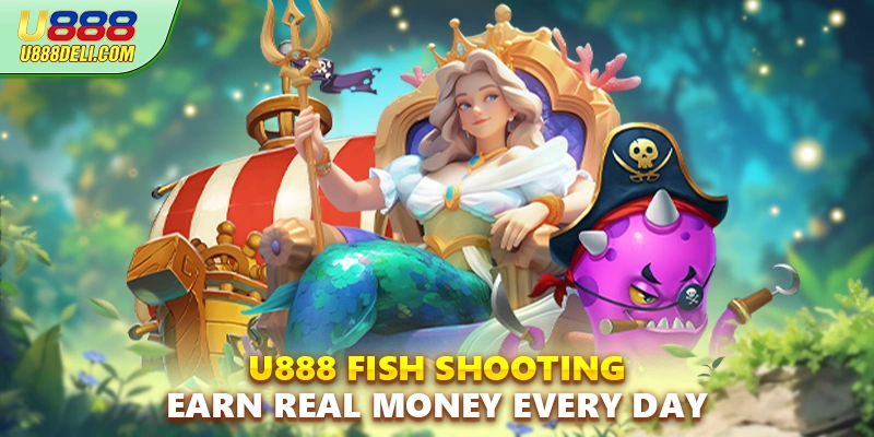 U888 Fish shooting - Earn real money every day
